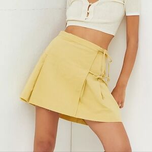 Acing It Free People Mini Wrap Skirt Sz Medium